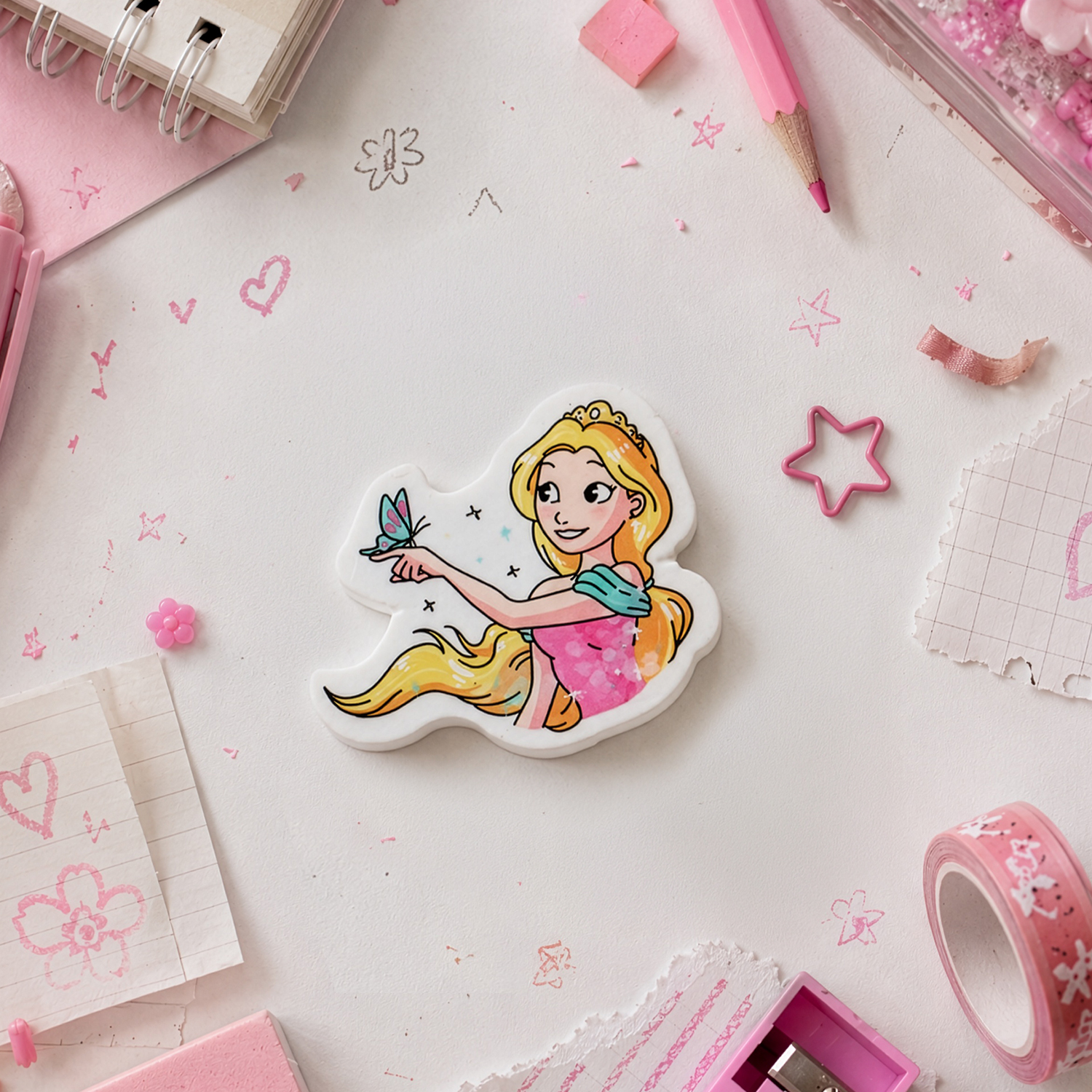 Radierer Prinzessin