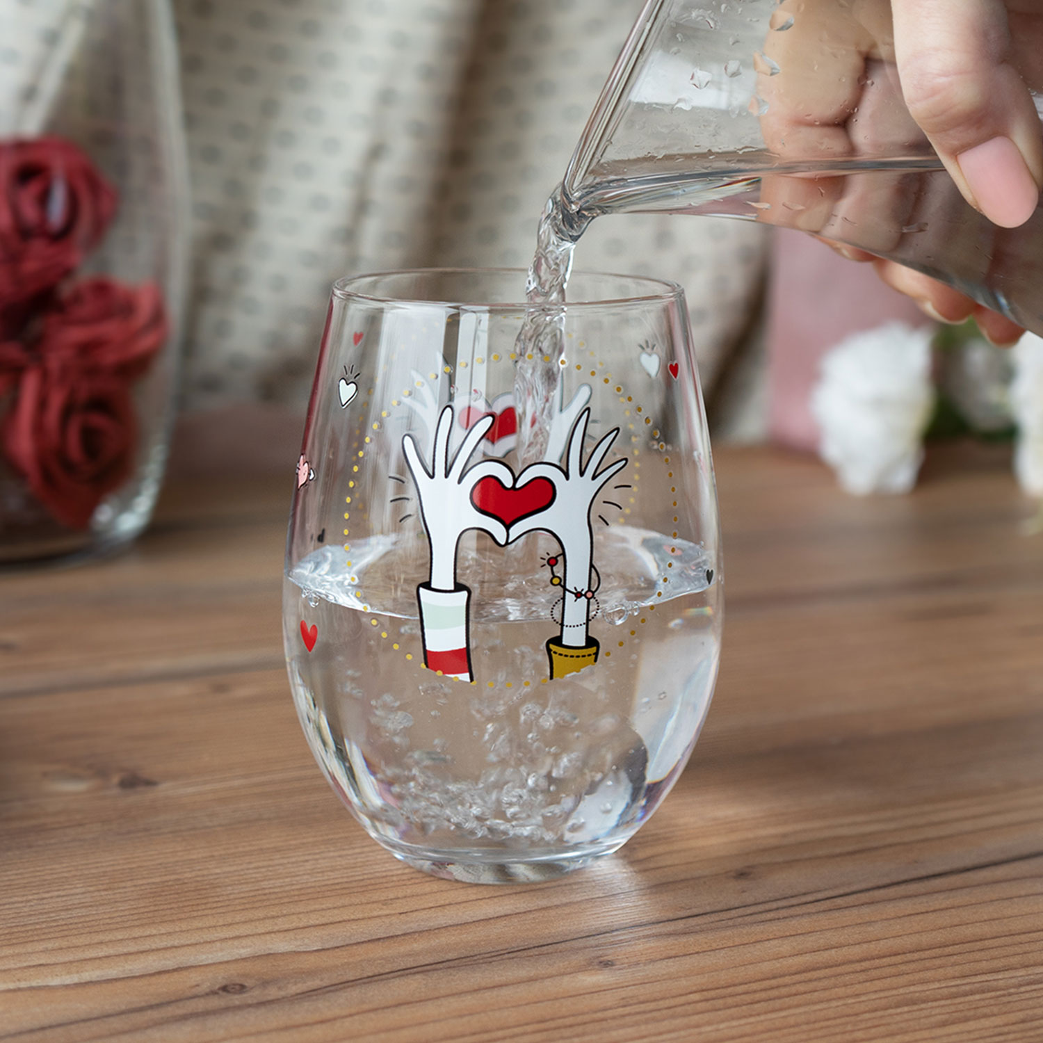 Verre à Boire 50cl « Krönchen Für Mama » – Verre Allemand Imprimé, Cadeau Drôle Pour Maman