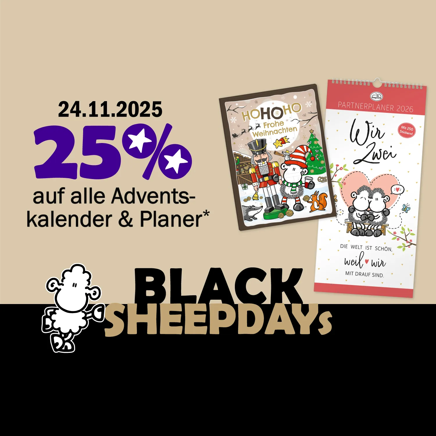 Aktionstag 24.11. - Planer & Adventskalender