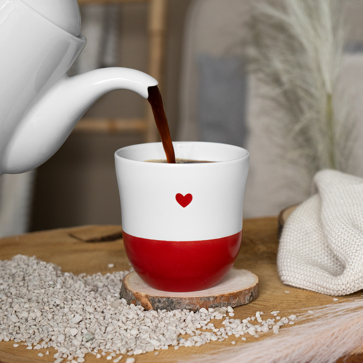 Lieblingsbecher natürlich schön »Herz«