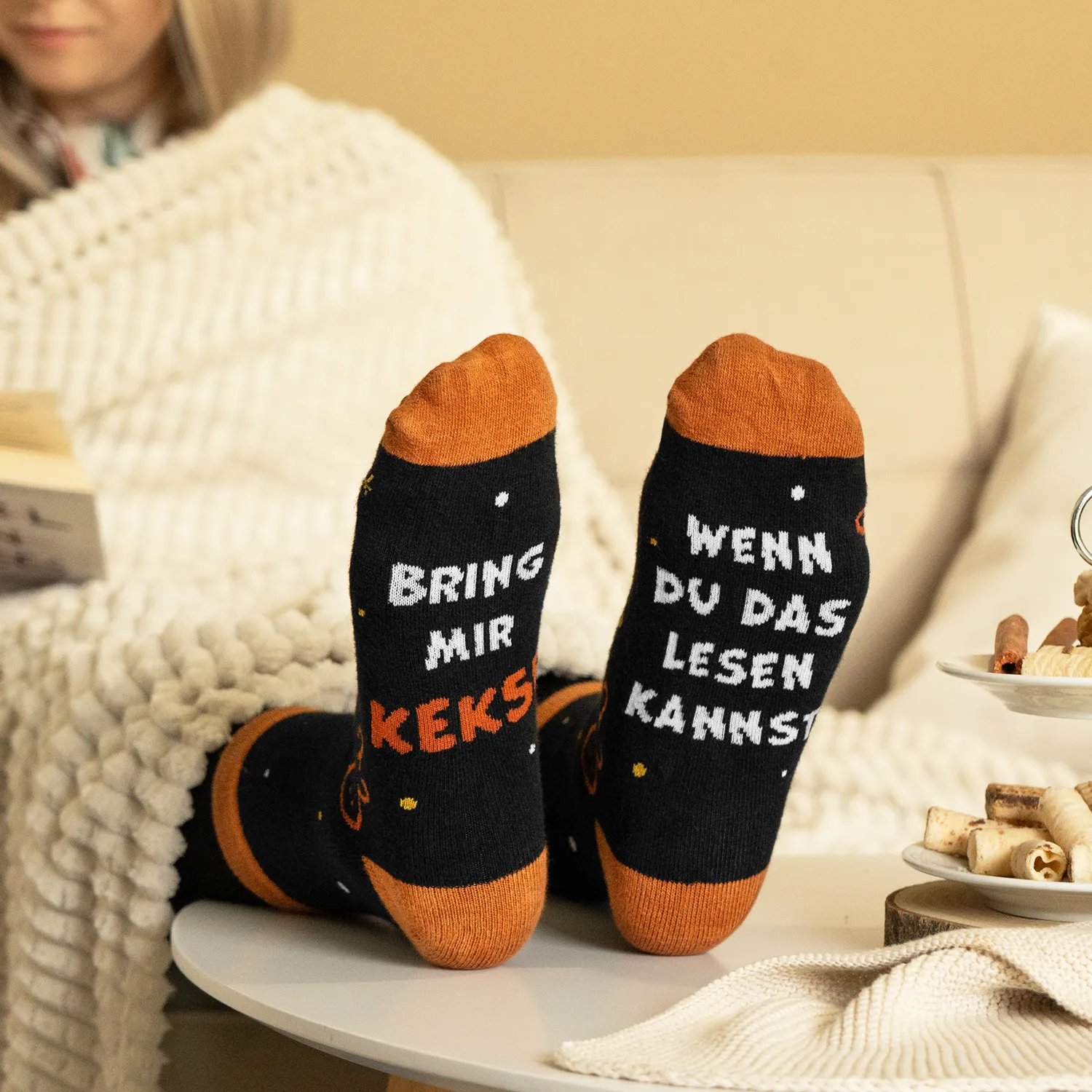 Zaubersocken Männer »Kekse«