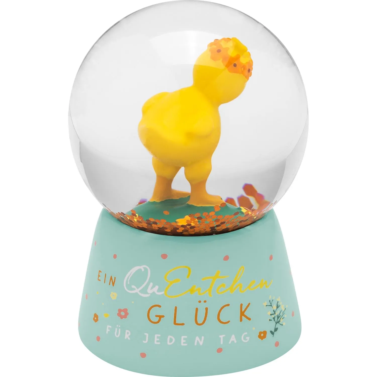 Schneekugel »Ein Quentchen Glück für jeden Tag«