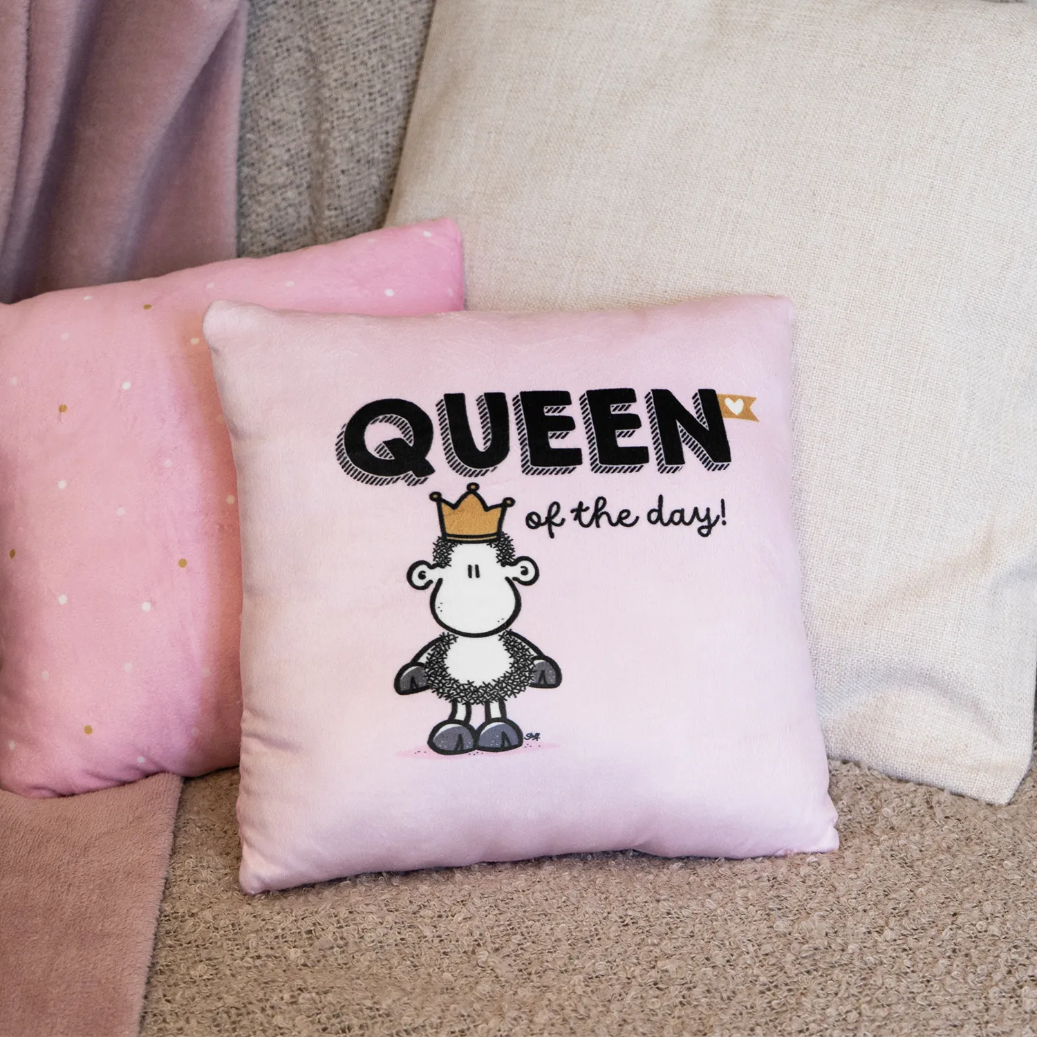 Plüschkissen »Queen«