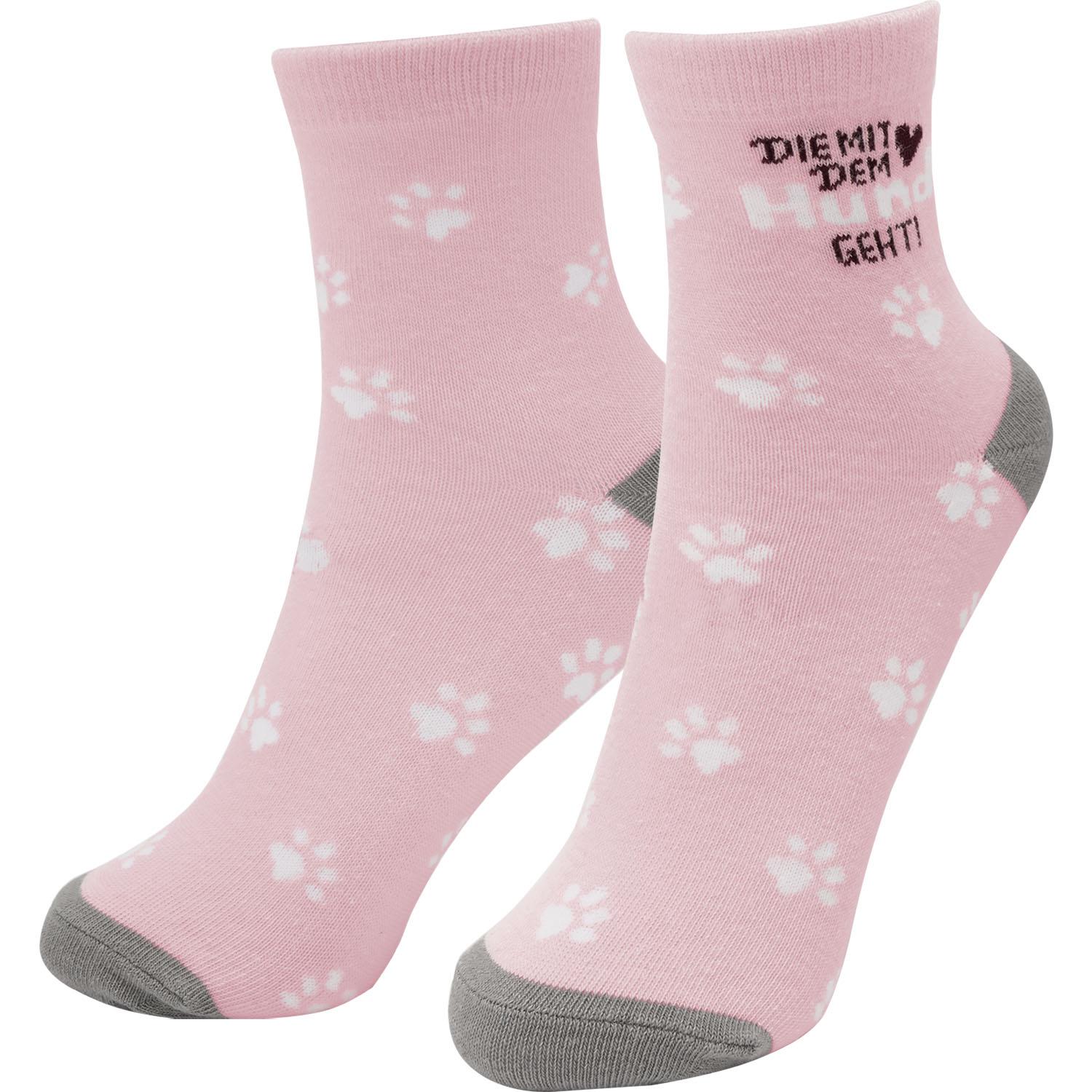 Zaubersocken »Die mit dem Hund geht«