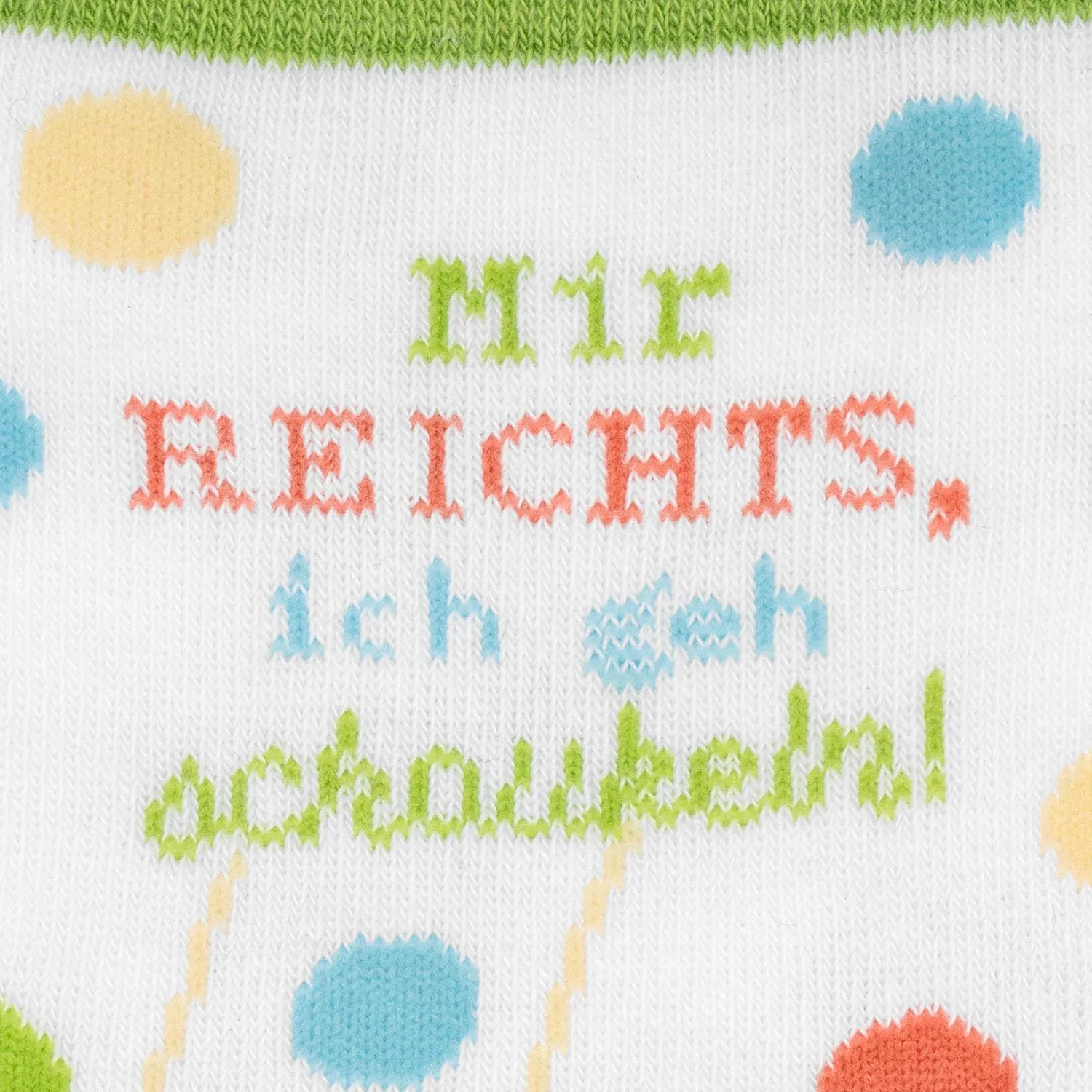 Zaubersocken Bio-Baumwolle »Mir reichts, ich geh schaukeln«