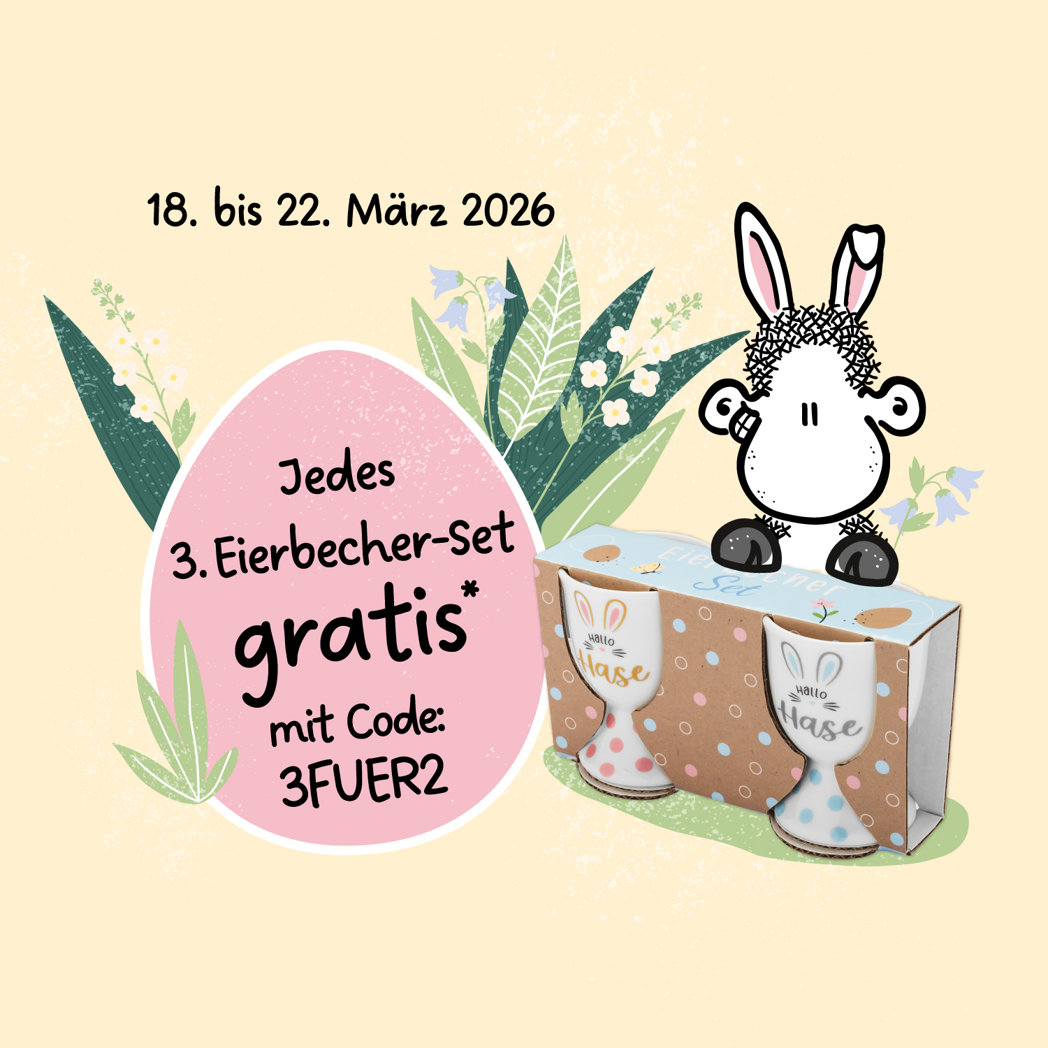 Eierbecher - Osteraktion