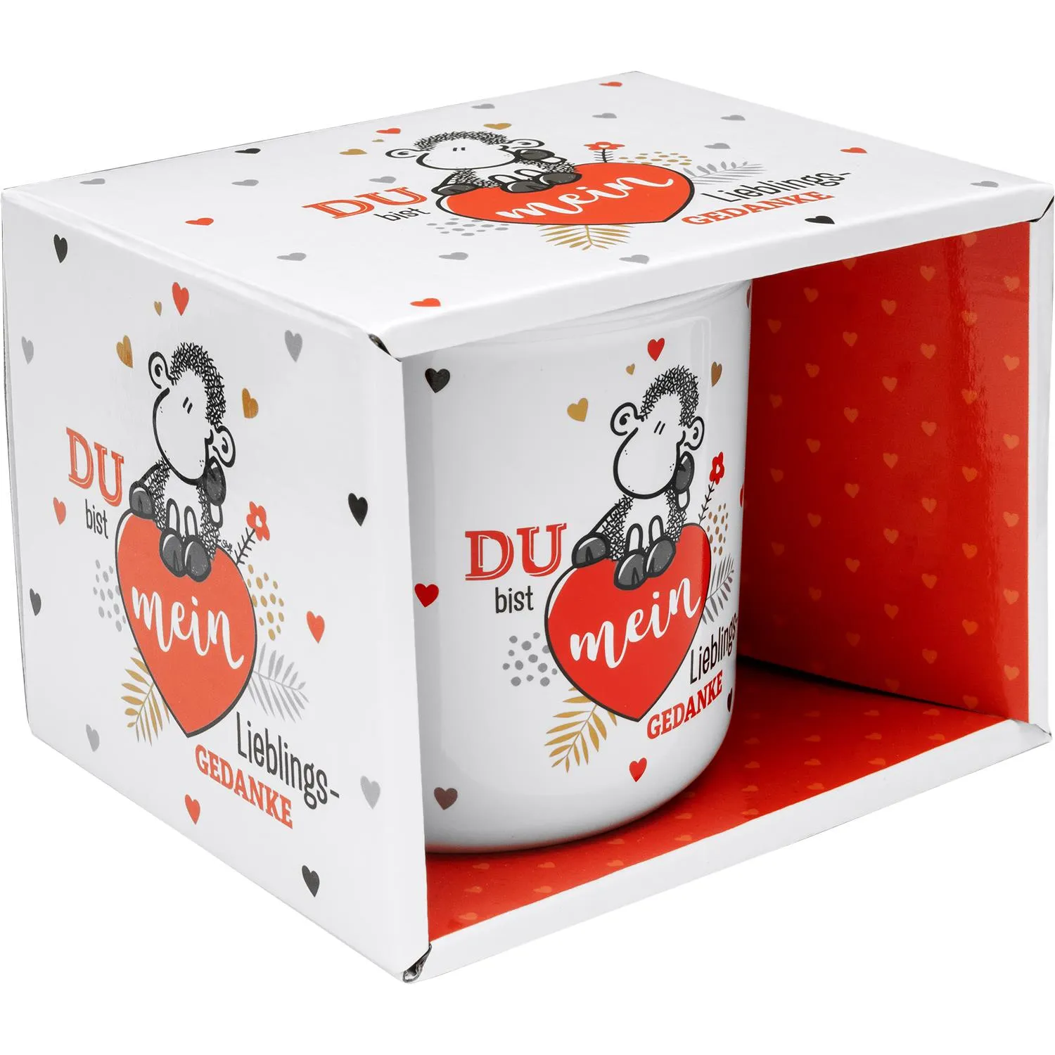 Liebesbecher »Du bist mein Lieblingsgedanke«