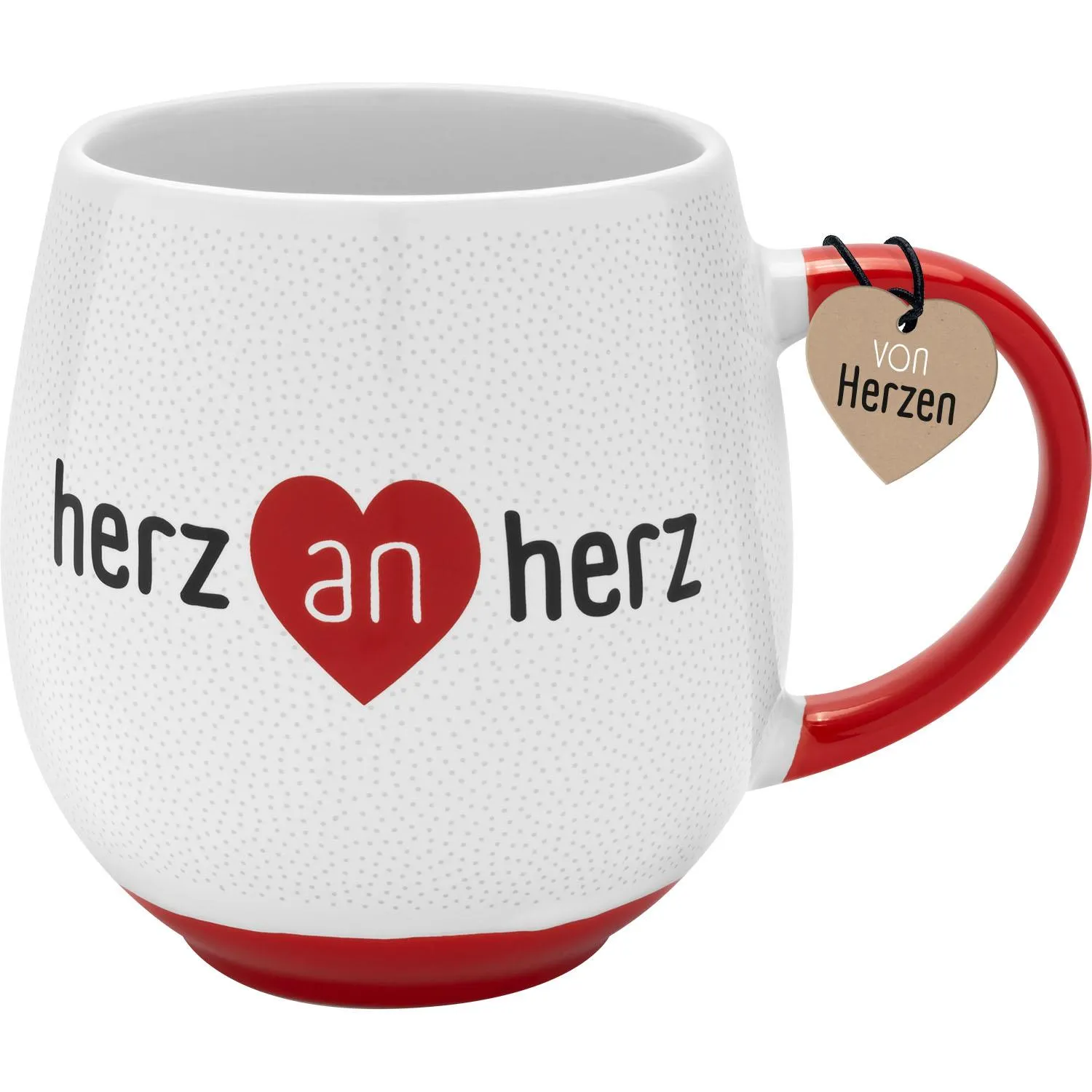 Tasse »herz an herz«