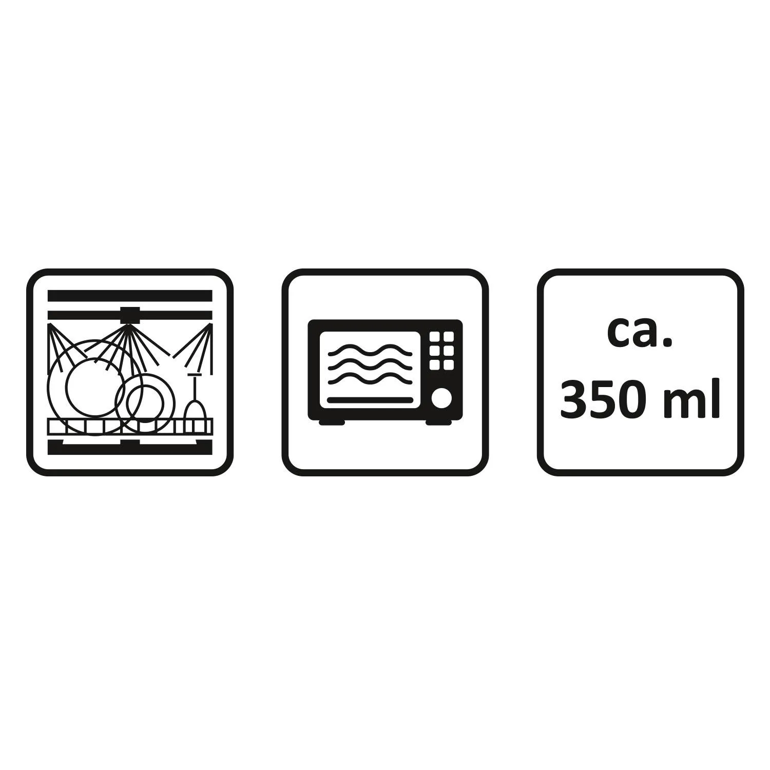 Porzellan-Tassen-Set aus zwei Bechern, je 350 ml, Geschenkbanderole