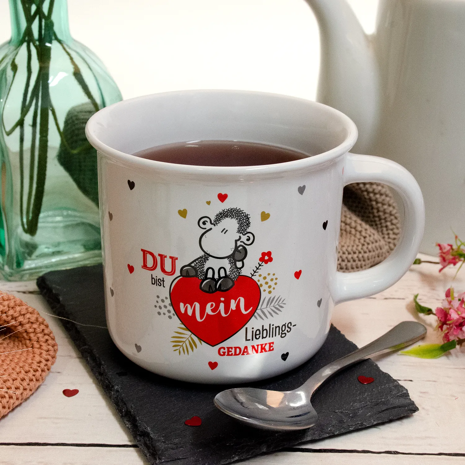 Liebesbecher »Du bist mein Lieblingsgedanke«