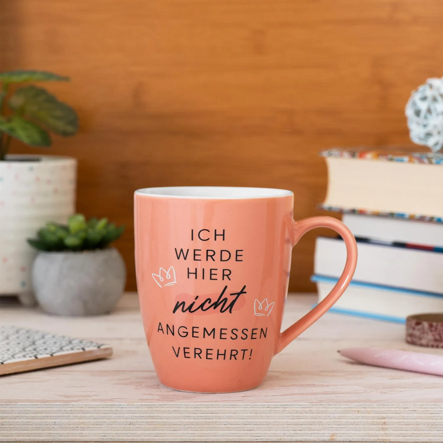 Becher »Ich werde hier nicht angemessen verehrt!«