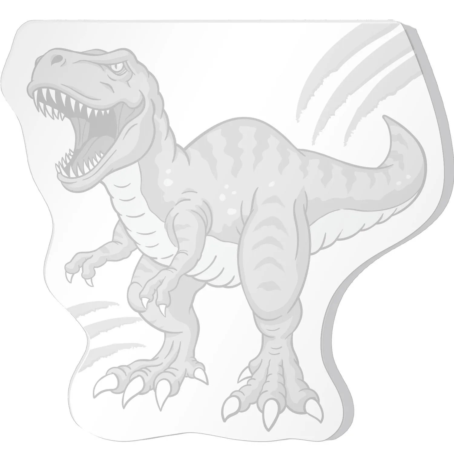 Kompakter Dino-Block mit Dino-Motiv, 40 Seiten, perfekt für Schulstart