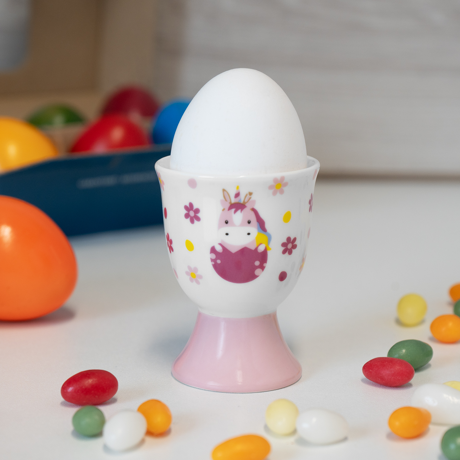 Eierbecher mit Füsschen »Einhorn«