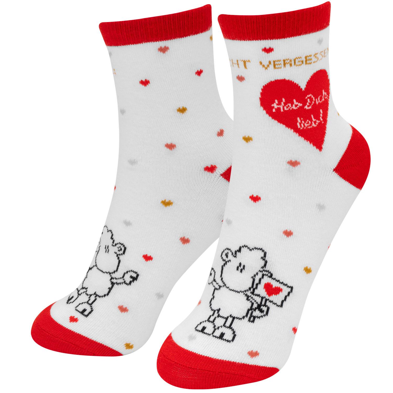 Zaubersocken »Hab Dich lieb«