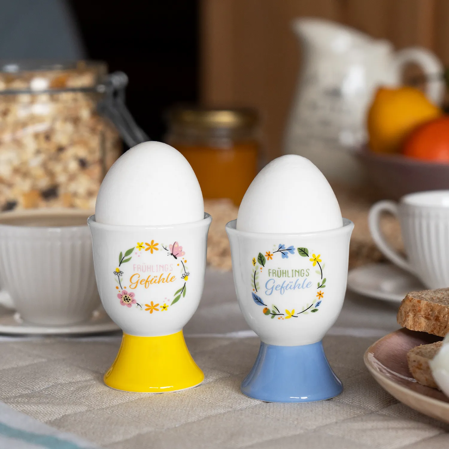 Eierbecher-Set »Frühlings Gefühle«