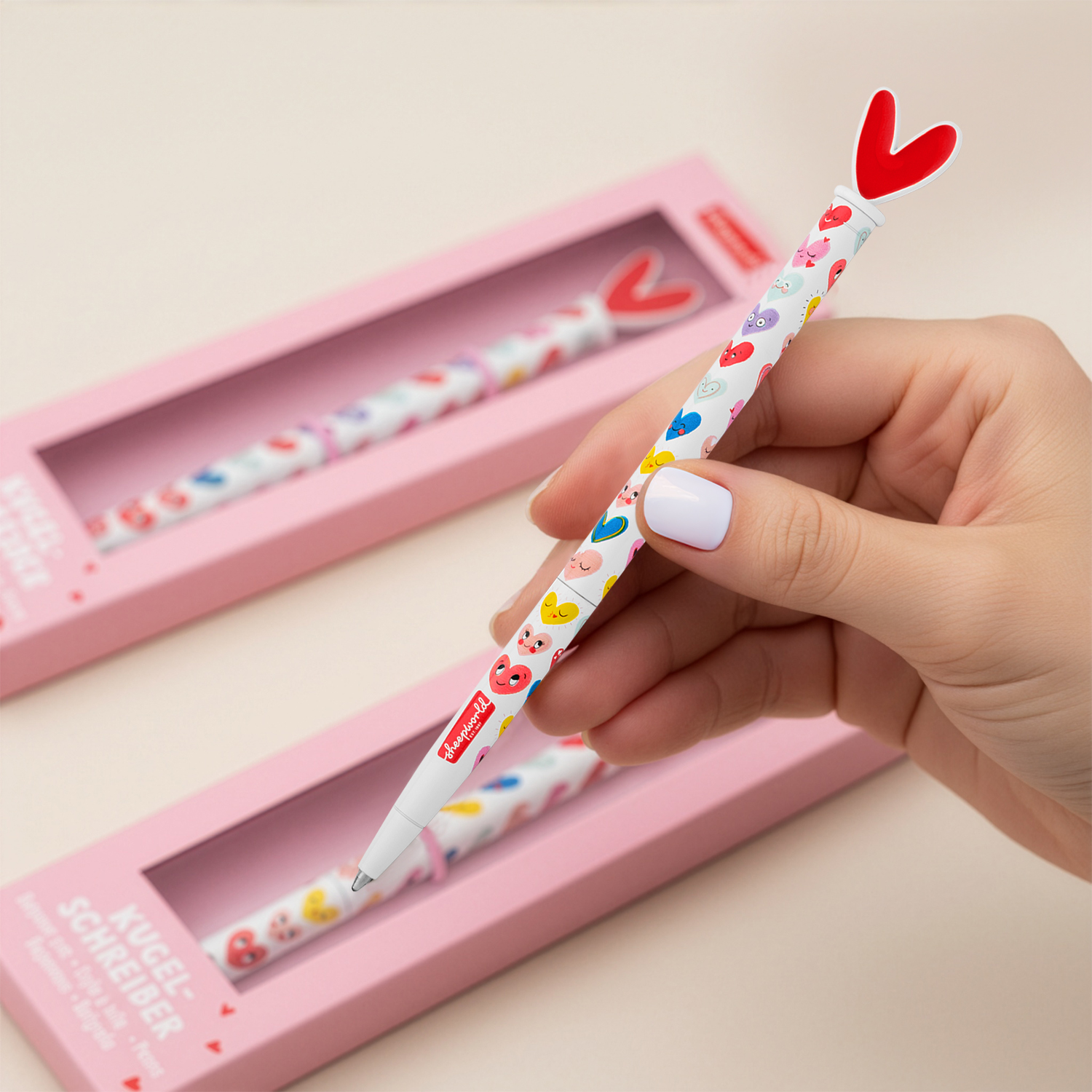 Kugelschreiber »Herzen«