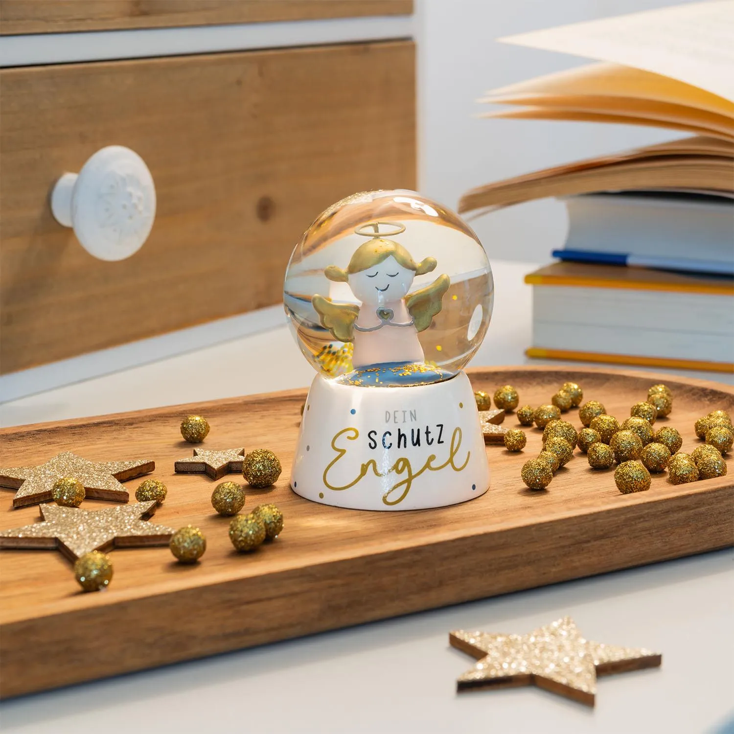 Schneekugel »Engel«