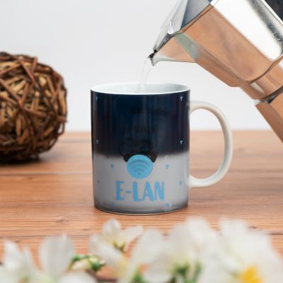 Sheepworld Zaubertasse 'Schutzengel' – Motiv-Wechsel-Tasse Aus Porzellan (35 Cl) In Geschenkbox