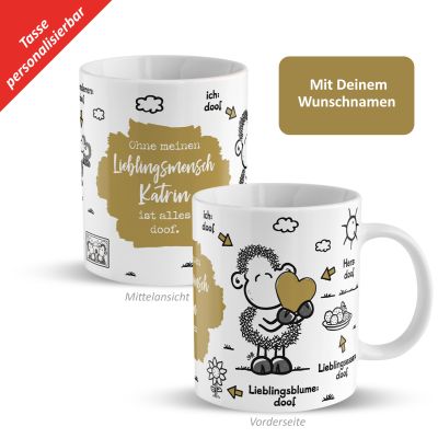Sheepworld Tasse 'Damit Die Sonne Für Dich Scheint' – Porzellan, 40 Cl, Mit Spruch – Perfektes Geschenk